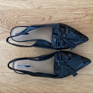 Tahari Slingback Flat, Size 9.5